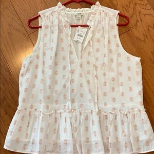 J Crew Sleeveless Top